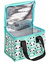 A Little Lovely Company Insulated Lunch Box, Panda - Mint Kindergarten Backpacks