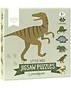 A Little Lovely Company Jigsaw Puzzle - 5 Mini Puzzles - Dinosaurs - 2+ Puzzles