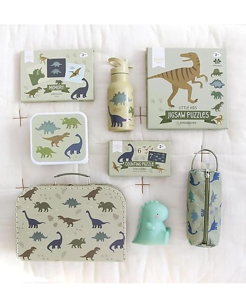 A Little Lovely Company Jigsaw Puzzle - 5 Mini Puzzles - Dinosaurs - 2+ Puzzles