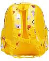 A Little Lovely Company Large Backpack with Thermal Pocket - Animal Friends - 27x32x19 cm - Keeps Food and Drinks Fresh! Kindergarten Backpacks