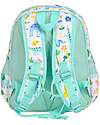 A Little Lovely Company Large Backpack with Thermal Pocket - Jungle - 27x32x19 cm - Keeps food and drinks fresh! Kindergarten Backpacks