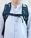 A Little Lovely Company Large Backpack with Thermal Pocket - Robot - 27x32x19 cm - Keeps food and drinks fresh! Kindergarten Backpacks