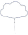 A Little Lovely Company LED Neon Light, Cloud - Yellow Wall Lamps
