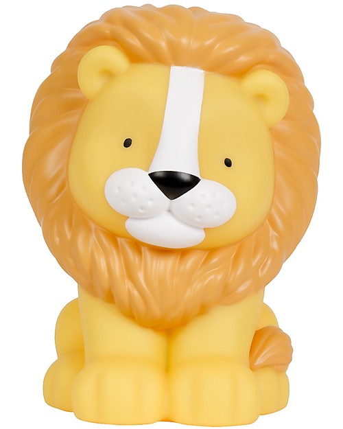 A Little Lovely Company LED Night Light - Lion - Yellow Bedside Lamps