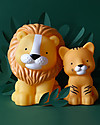 A Little Lovely Company LED Night Light - Lion - Yellow Bedside Lamps