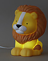 A Little Lovely Company LED Night Light - Lion - Yellow Bedside Lamps
