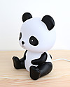 A Little Lovely Company LED Night Light, Panda - Black Bedside Lamps