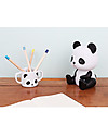 A Little Lovely Company LED Night Light, Panda - Black Bedside Lamps