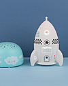 A Little Lovely Company LED Night Light, Rocket - With Stickers Bedside Lamps