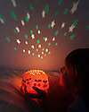 A Little Lovely Company LED Projector Light - Cherries - Stars Nightlights