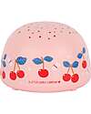 A Little Lovely Company LED Projector Light - Cherries - Stars Nightlights