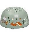 A Little Lovely Company LED Projector Light - Forest Friends - Stars Nightlights