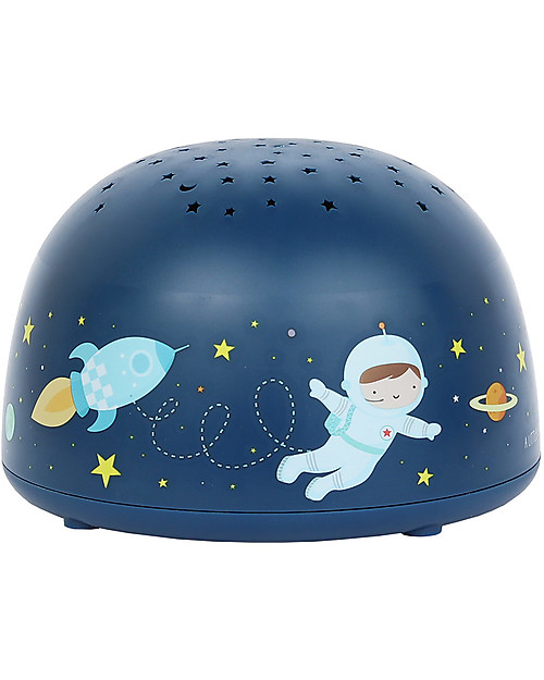 A Little Lovely Company LED Projector Light, Space - Star Nightlights