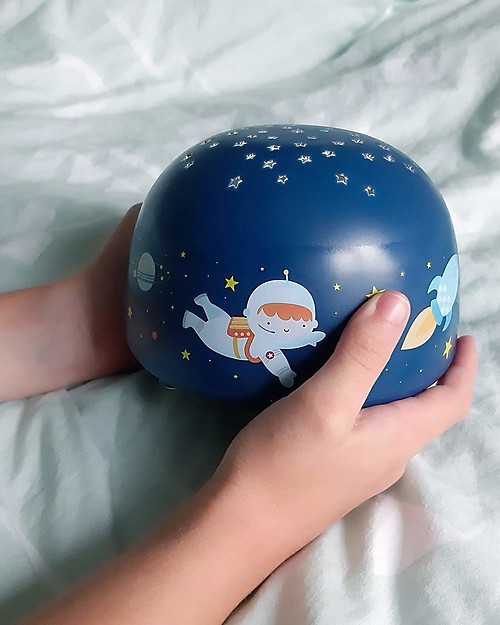 A Little Lovely Company LED Projector Light, Space - Star Nightlights