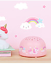 A Little Lovely Company LED Projector Light, Unicorn - Star Nightlights