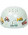 A Little Lovely Company LED Projector Light - Vehicles - Stars Nightlights