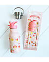A Little Lovely Company Lid Straw and Brush Kit - Ice-cream Bottle Accessories