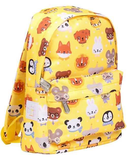 A Little Lovely Company Little Backpack Animal Friends - 23.5 x 30 x 10 Kindergarten Backpacks