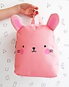 A Little Lovely Company Little Backpack, Bunny, 21 x 26 x 10 cm - Pink Kindergarten Backpacks