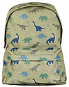 A Little Lovely Company Little Backpack Dinosaurs 22x30x10 cm - Green Kindergarten Backpacks