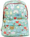 A Little Lovely Company Little Backpack - Joy - 23,5x30x10 cm Kindergarten Backpacks