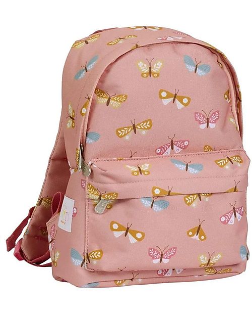 A Little Lovely Company Little Backpack Rainbows 23,5x30x10 cm - Butterflies Kindergarten Backpacks