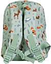 A Little Lovely Company Little Backpack Rainbows 23,5x30x10 cm - Forest Friends Kindergarten Backpacks