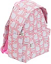 A Little Lovely Company Little Backpack, Swan, 30 x 20 x 10 cm - Pink Backpack