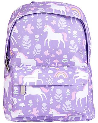 A Little Lovely Company Little Backpack - Unicorn Dreams - 23,5x30x10 cm Kindergarten Backpacks