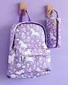 A Little Lovely Company Little Backpack - Unicorn Dreams - 23,5x30x10 cm Kindergarten Backpacks