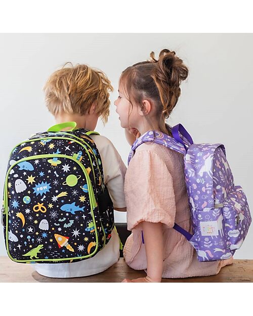 A Little Lovely Company Little Backpack - Unicorn Dreams - 23,5x30x10 cm Kindergarten Backpacks