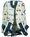 A Little Lovely Company Little Backpack - Vehicles - 23,5x30x10 cm Kindergarten Backpacks