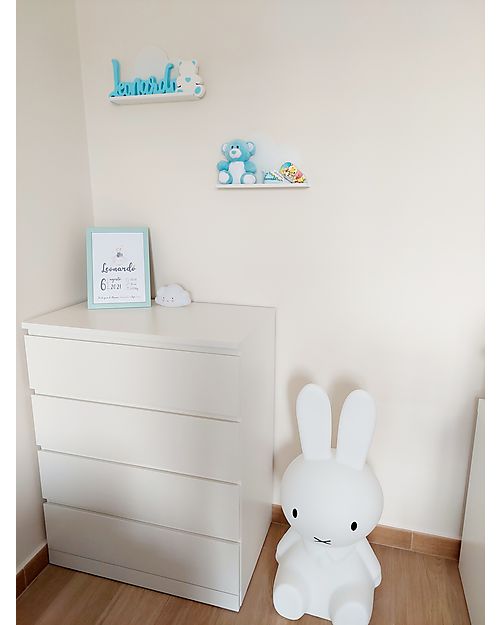 A Little Lovely Company Little LED Light, Cloud - White Bedside Lamps