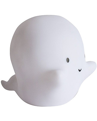A Little Lovely Company Little LED Light, Ghost - White Bedside Lamps