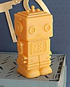 A Little Lovely Company Little LED Light - Robot - Aztec Gold Bedside Lamps