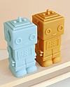 A Little Lovely Company Little LED Light - Robot - Aztec Gold Bedside Lamps