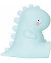 A Little Lovely Company Little LED Light, T-Rex - Light Blue Bedside Lamps