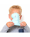 A Little Lovely Company Little LED Light, T-Rex - Light Blue Bedside Lamps
