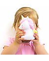 A Little Lovely Company Little LED Light, Unicorn - White and Pink Bedside Lamps