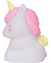 A Little Lovely Company Little LED Light, Unicorn - White and Pink Bedside Lamps