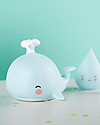 A Little Lovely Company Little LED Light, Whale - Light Blue Bedside Lamps
