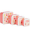 A Little Lovely Company Lunch & Snack Box Set - Ice-Cream Snack Boxes