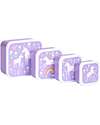 A Little Lovely Company Lunch & Snack Box Set - Unicorn Dreams Snack Boxes