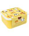 A Little Lovely Company Lunch and Snack Box Set - Animal friends Snack Boxes