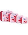 A Little Lovely Company Lunch and Snack Box Set - Cherries Snack Boxes
