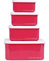 A Little Lovely Company Lunch and Snack Box Set - Cherries Snack Boxes