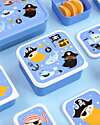 A Little Lovely Company Lunch and Snack Box Set - Pirates Snack Boxes