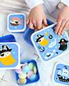 A Little Lovely Company Lunch and Snack Box Set - Pirates Snack Boxes
