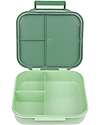 A Little Lovely Company Lunch Box 3 Compartments - Dinosaur - 17 x 5 x 18 cm Food Containers