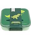 A Little Lovely Company Lunch Box 3 Compartments - Dinosaur - 17 x 5 x 18 cm Food Containers
